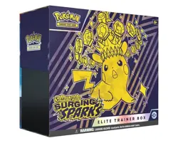 2024 Pokemon TCG Scarlet & Violet SURGING SPARKS - SEALED ETB - Image 3