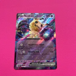 Pokemon TCG Mimikyu EX Double Rare Holo Card 069/159 Journey Together - Image 1