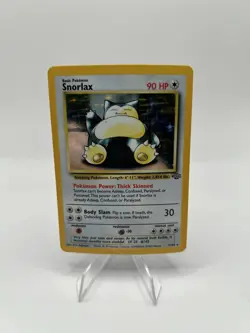Pokemon TCG Snorlax 11/64 Holo Rare Jungle Set 1999 WOTC 11/64 - MP - Image 1