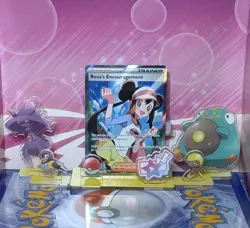 Rosa's Encouragement 114/088 Ultra Rare Holo Perfect Order Pokemon Tcg Nm-Mt - Image 1