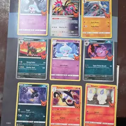 Pokemon TCG 36 Card Lot Trick or Trade BOOster Pikachu, Umbreon, Gastly - Image 2