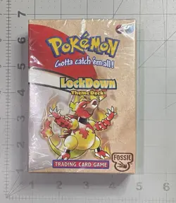 Lockdown Fossil Theme Deck Pokemon Cards TCG WotC BRAND NEW SEALED - Image 1
