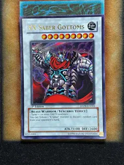 Yugioh XX-Saber Gottoms ANPR-EN044 Ultra Rare 1st Ed LP - Image 1