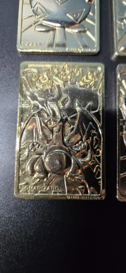 Burger King 23K Gold Pokemon Cards (No CoA or Ball) - Image 2