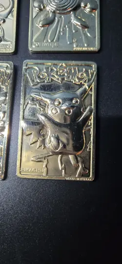 Burger King 23K Gold Pokemon Cards (No CoA or Ball) - Image 4