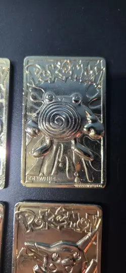 Burger King 23K Gold Pokemon Cards (No CoA or Ball) - Image 5