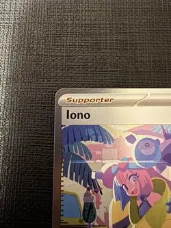 Pokemon TCG Iono 237/091 Paldean Fates SIR - Image 4