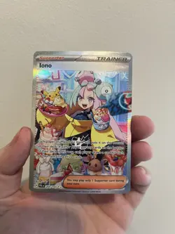 Iono 269/193 Paldea Evolved SIR NM Pokemon Trainer Full Art - Image 1