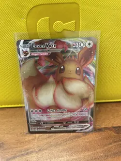 Pokemon Card - Eevee VMAX Sword & Shield Promo SWSH087 Holo - Image 1