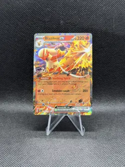 Pokemon TCG Blaziken EX SV09: Journey Together 024/159 Double Rare Holo - Image 1
