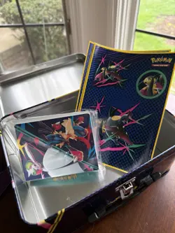 Pokemon Lunch Box Storage Tin EMPTY - BOX ONLY - Image 2