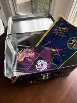 Pokemon Lunch Box Storage Tin EMPTY - BOX ONLY - Image 3