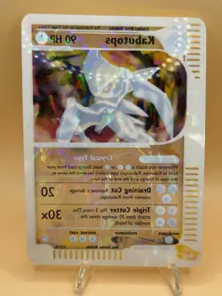 Pokemon Kabutops Crystal Type 12/12 Skyridge Reverse Holo Rare Vintage Card🔥🔥 - Image 2