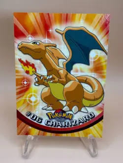 Pokemon Charizard #006 Jumbo Oversize Card Vintage Style Promo Collector Display - Image 1