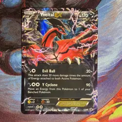 Pokemon Yveltal EX XY08 - XY Black Star Promo - LP - Image 1