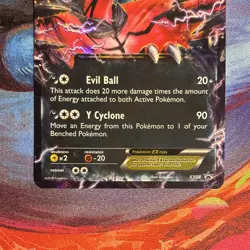 Pokemon Yveltal EX XY08 - XY Black Star Promo - LP - Image 2