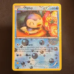 Piplup - RC6/RC25 - Legendary Treasures - Pokemon - Reverse Holo - Played - Image 1