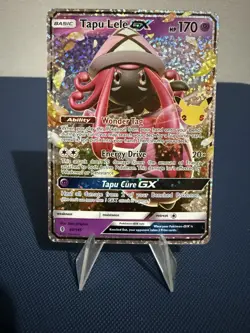 Pokemon Tapu Lele-GX (60/27) Celebrations Classic Collection LP HOLO - Image 1
