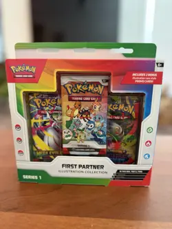 Pokemon First Partner Illustration Collection Sealed Series 1 - Image 1