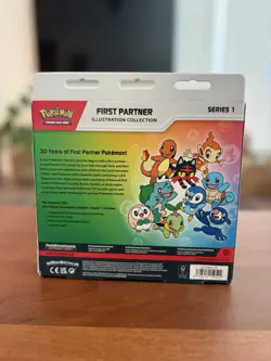 Pokemon First Partner Illustration Collection Sealed Series 1 - Image 2
