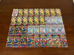 Mixed Lot Of 36 Pokemon Booster Packs Brand New Ascended Heroes, & More - Image 1