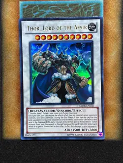 Yugioh Thor, Lord Of The Aesir STOR-EN038 Ultra Rare NM - Image 1