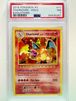 Pokemon - 2016 XY Evolutions Charizard - Holo #11 - PSA 7 - Near MINT - Image 1