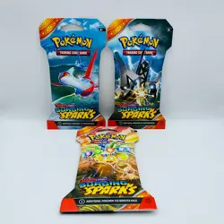 Surging Sparks Pokemon Scarlet & Violet Booster Pack (Factory Sealed) - Image 1
