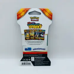 Surging Sparks Pokemon Scarlet & Violet Booster Pack (Factory Sealed) - Image 3