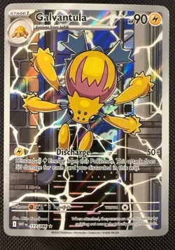 Galvantula 117/086 Pokemon TCG - White Flare Illustration Rare - IR - Near Mint - Image 1