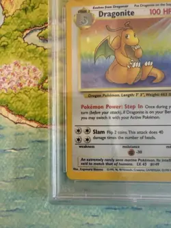 Pokemon Dragonite Fossil Holo Rare 4/62 1999 PSA 4 Unlimited English - Image 4