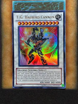 Yugioh T.G. Halberd Cannon EXVC-EN043 Ultra Rare NM - Image 1