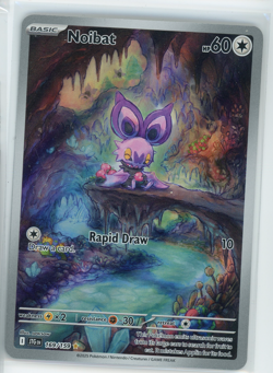 Pokemon TCG: Noibat 169/159 Illustration Rare Full Art - Journey Together SV09 - Image 1