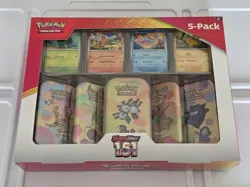 Pokemon Scarlet Violet 151 Mini Tins 5 Pack, Sealed, Costco Exclusive - Image 1