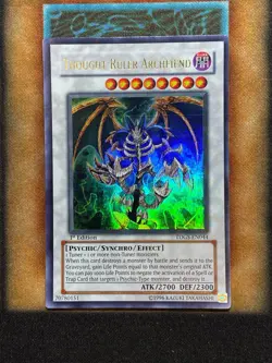 Yugioh Thought Ruler Archfiend TDGS-EN044 Ultra Rare 1st Ed NM - Image 1