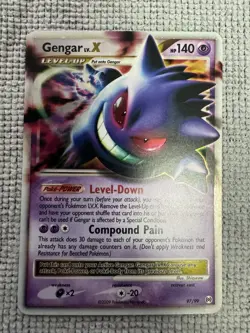 Pokemon TCG NM LOT Dark Charizard 1st Edition Stamp & Gengar Lvl X , And More - Image 2