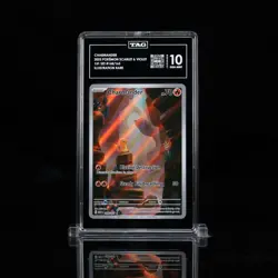 Pokemon Charmander 168/165 151 MEW EN Illustration Rare TAG GEM MINT 10 - Image 1