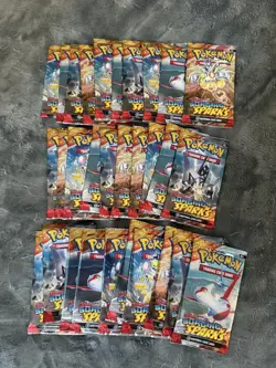 Pokemon TCG Surging Sparks Booster Packs x30 – Sealed – Brand New - Image 1
