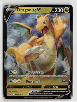 Pokemon - Dragonite V - 049/078 Pokemon GO - Ultra Rare - NM - Image 1