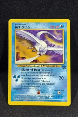 Pokemon TCG Articuno Legendary Birds Black Star Promo - Image 1