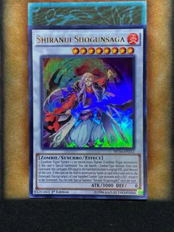 Yugioh Shiranui Shogunsaga MP16-EN212 Ultra Rare 1st Ed LP - Image 1