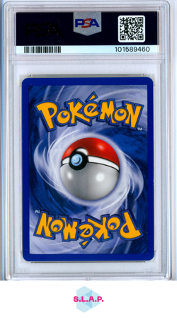 DUNKLES PUPITAR GERMAN-1ST EDITION POKEMON NEO DESTINY 2002 38 PSA 8 - Image 2