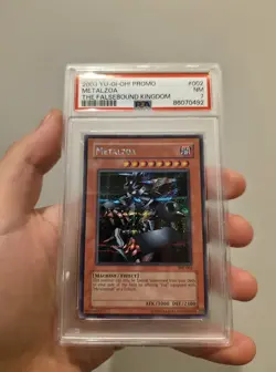 Yu-Gi-Oh The Falsebound Kingdom | Metalzoa Secret Rare Promo TFK-002 | PSA 7 - Image 1