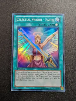 Celestial Sword - Eatos DRLG-EN011 Super Rare 1st Edition LP - Image 1