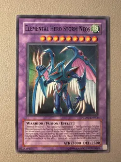 Elemental Hero Storm Neos Super Rare PTDN-EN043 Yu-Gi-Oh! - Image 1