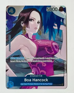 One Piece Boa Hancock - Alt Art “Box Topper” OP02-059 Paramount War English Card - Image 1