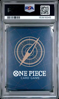 2025 ONE PIECE OP13-CARRYING ON HIS WILL ALTERNATE ART #027 SANJI PSA 10 - Image 2
