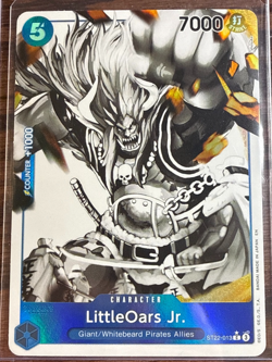 One Piece TCG LittleOars Jr. ST22-013 Parallel Starter Deck 22 Ace & Newgate NM! - Image 1