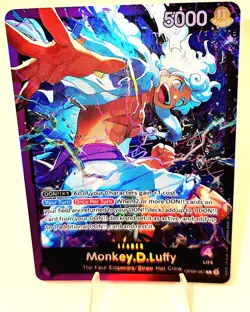 Bandai Monkey.D.Luffy Leader OP09-061 Emperors in the New World Foil 5000 Power… - Image 2