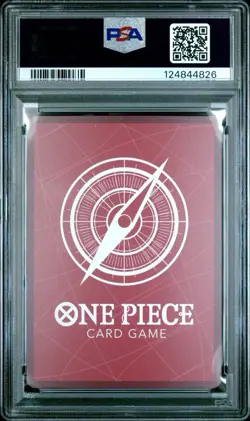 2025 ONE PIECE PROMOS PSA MAGAZINE EXCLUSIVE #001 SHANKS PSA 10 - Image 2